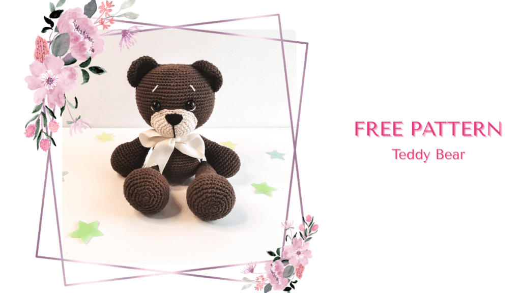 Free Crochet Teddy Bear Pattern by EmmaS Dolls