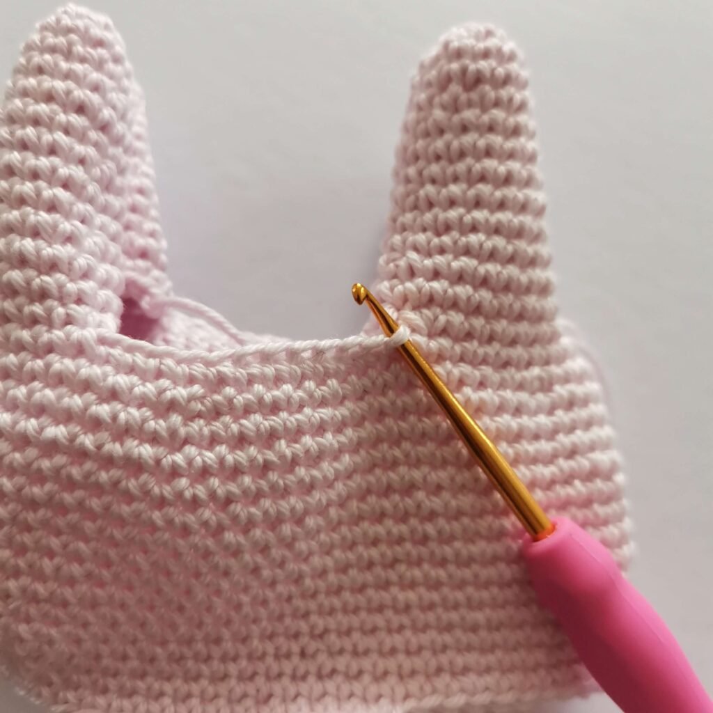 part of the body for amigurumi magical unicorn