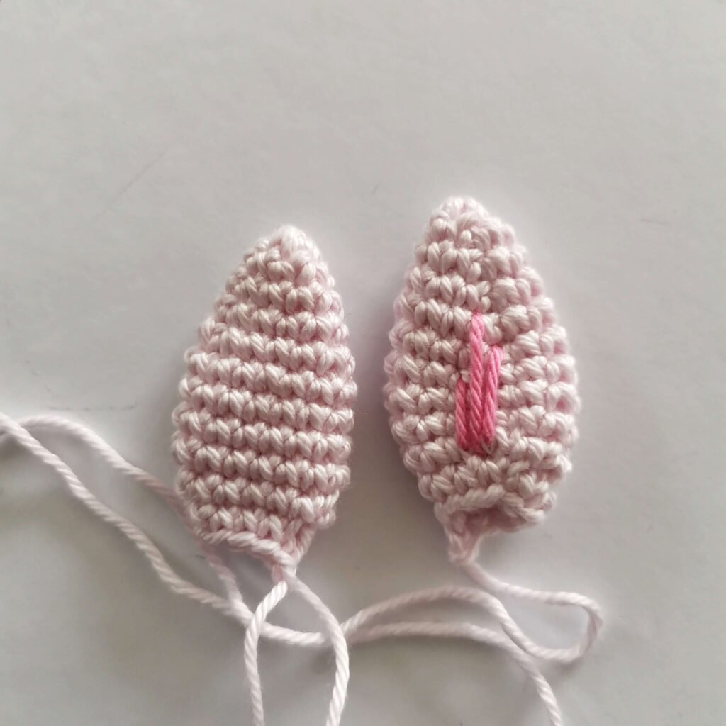 ears for crochet unicorn pattern