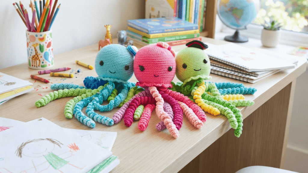 Free Crochet Octopus Pattern by EmmaS Dolls