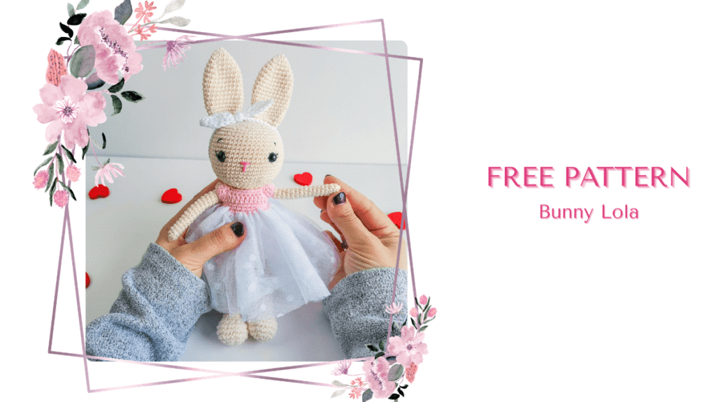 Free Ballerina Bunny Crochet Pattern by EmmaS Dolls.