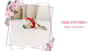 Free Micro Crochet Mushroom Pattern by EmmaS Dolls
