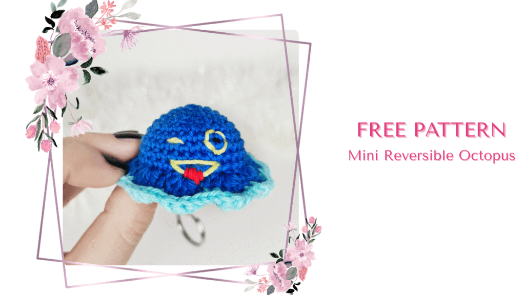 Free Mini Reversible Octopus Crochet Pattern by EmmaS Dolls