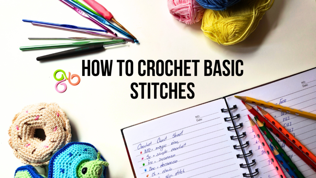 How to Crochet Basic Stitches by EmmaS Dolls.