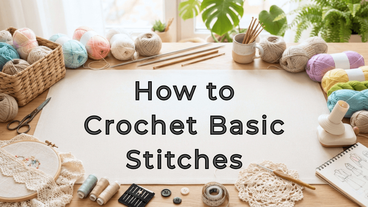 How to Crochet Basic Stitches: A Step-by-Step Tutorial