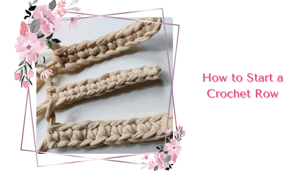 How to start first row tutorial by EmmaS Dolls