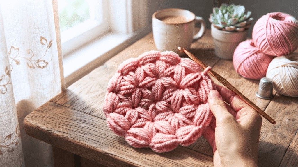 Jasmine Stitch Crochet Tutorial by EmmaS Dolls