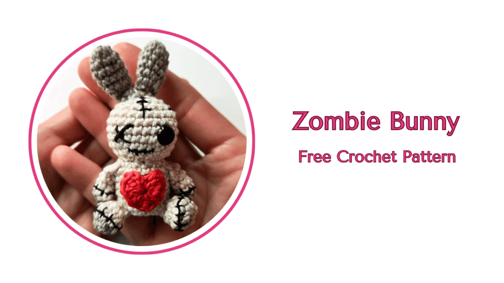 Free Zombie Bunny Crochet Pattern – Mini Amigurumi Tutorial by EmmaS Dolls