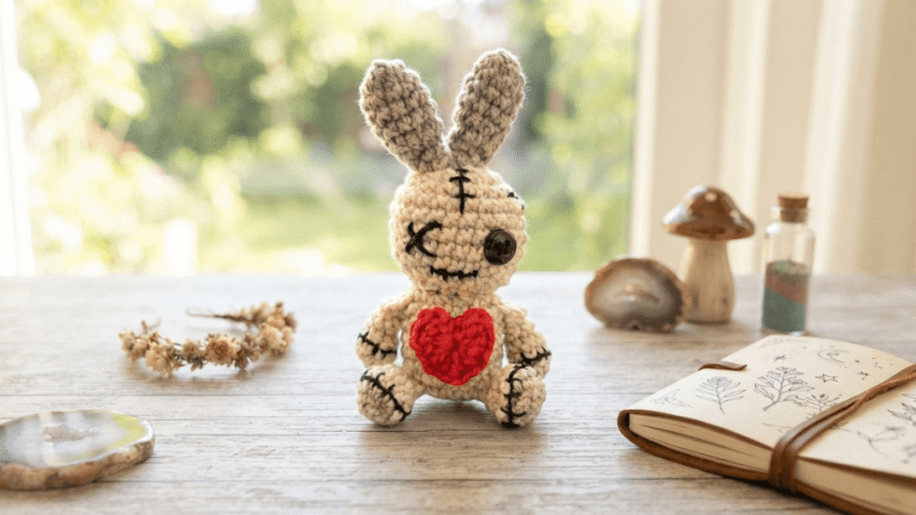 zombie bunny crochet pattern by EmmaS Dolls