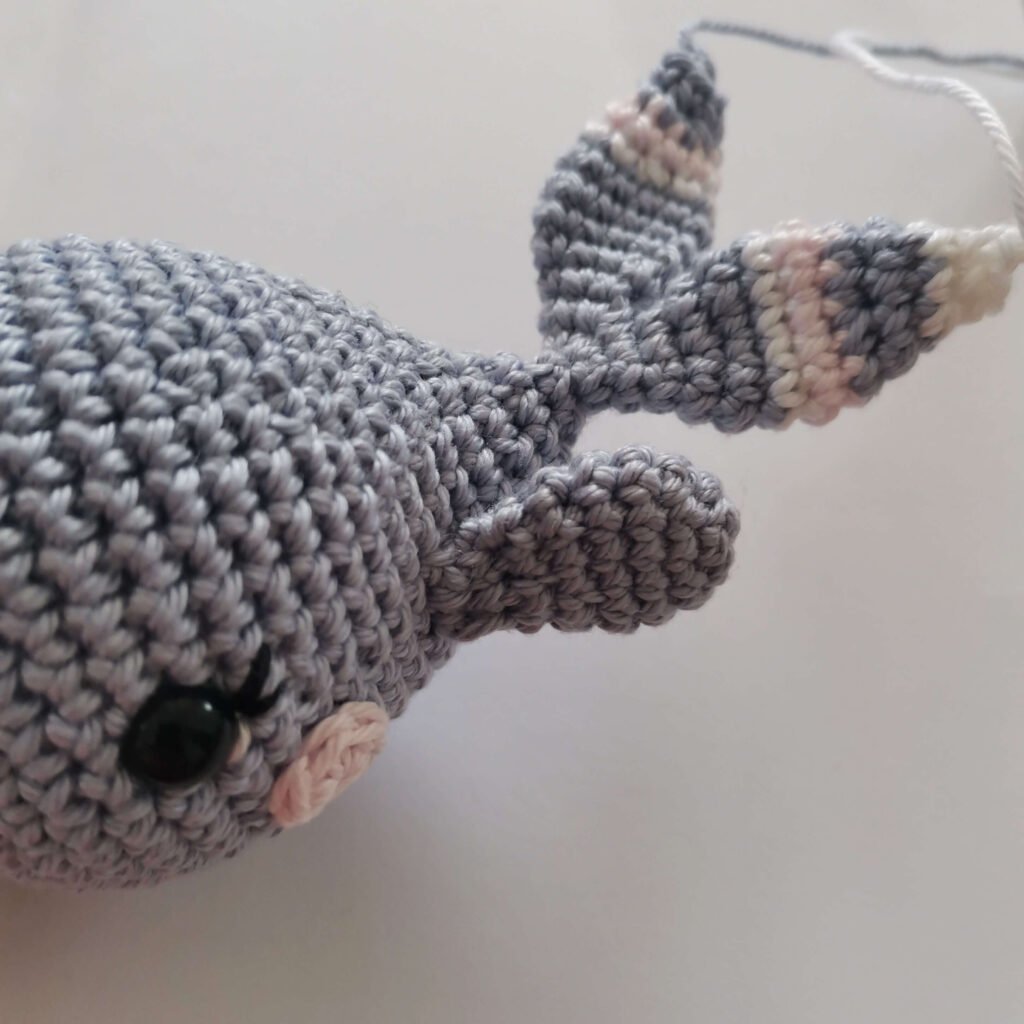 Crochet Whale Fins