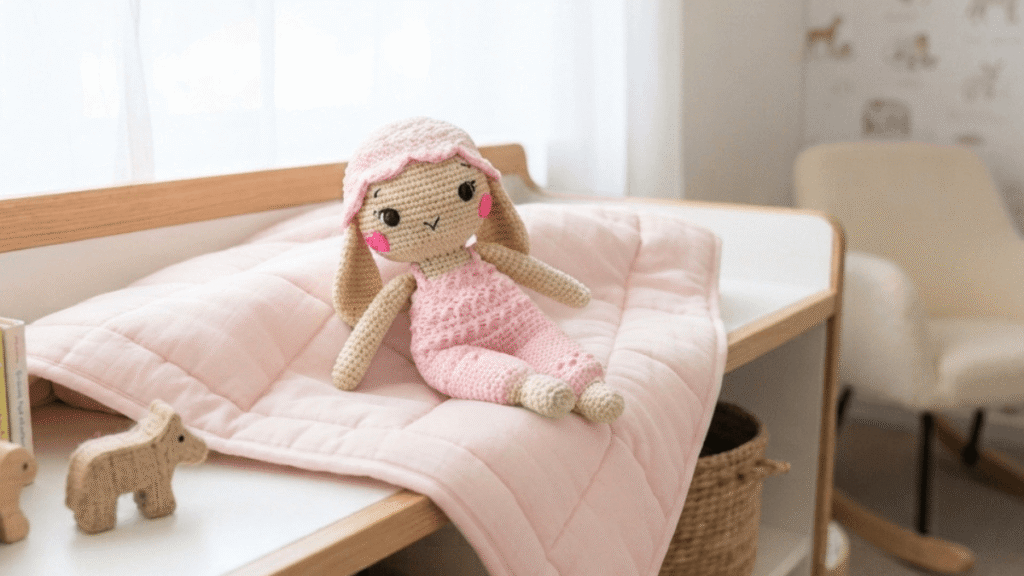 Free Easter Crochet Bunny Pattern by EmmaS Dolls